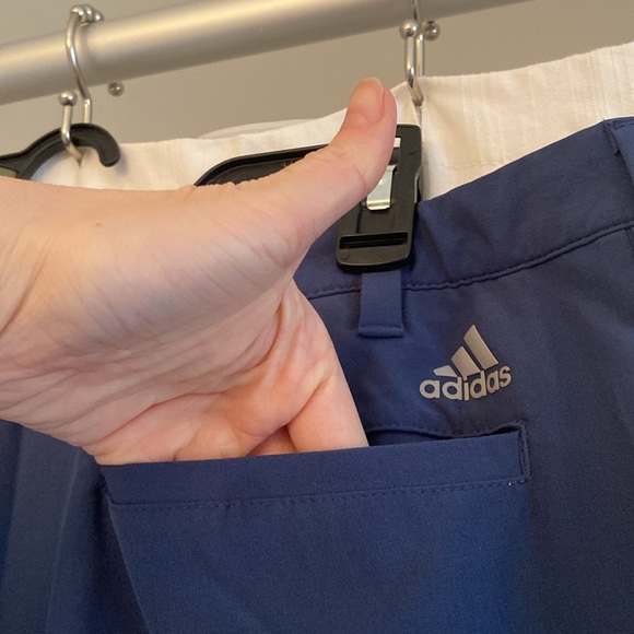 3 Adidas golf shorts. Good condition, navy, gray & khaki. Spandex blend stretchy - Picture 6 of 16